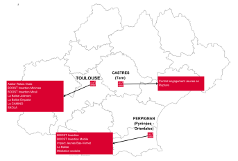 Carte des accompagnements
