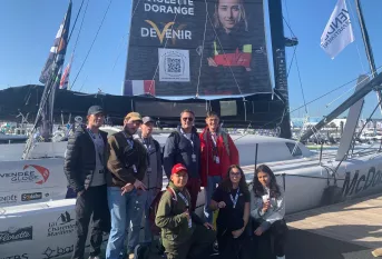 Collégiens Vendée Globe Ateliers Relais Osée Etablissement Saint-Louis Apprentis d'Auteuil