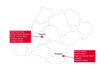 carte toulouse perpignan st louis