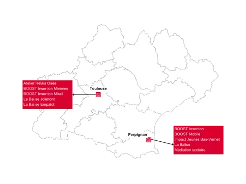 carte toulouse perpignan st louis