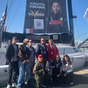 Collégiens Vendée Globe Ateliers Relais Osée Etablissement Saint-Louis Apprentis d'Auteuil